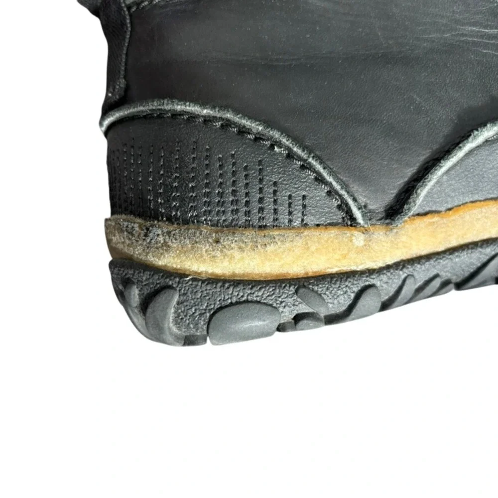 Merrell Tremblant Mid Polar Boots Women's Sz 10 Black Faux Fur Waterproof Winter